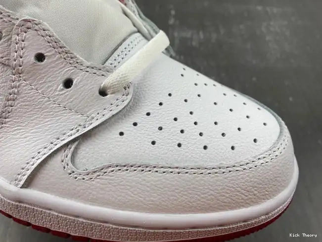 Kicked Out Shoe Store White 1 Retro 705329-101 Varsity Low Jordan Red 0616